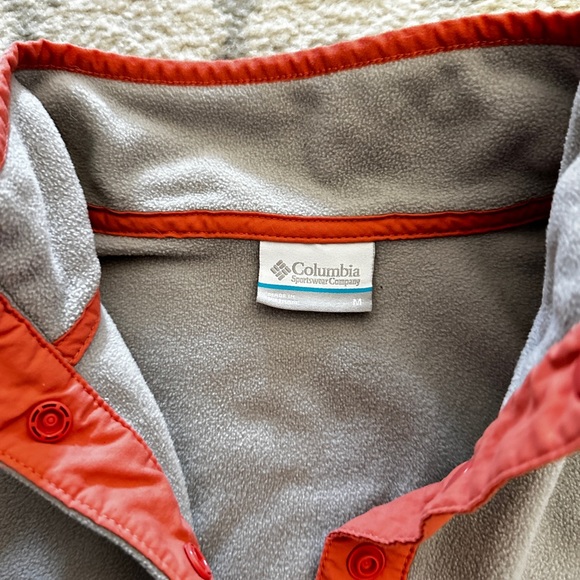 Columbia fleece 1/4 snap pullover - Picture 3 of 7